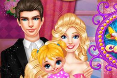Счастливая Семья - Barbie аnd Ken Care Baby